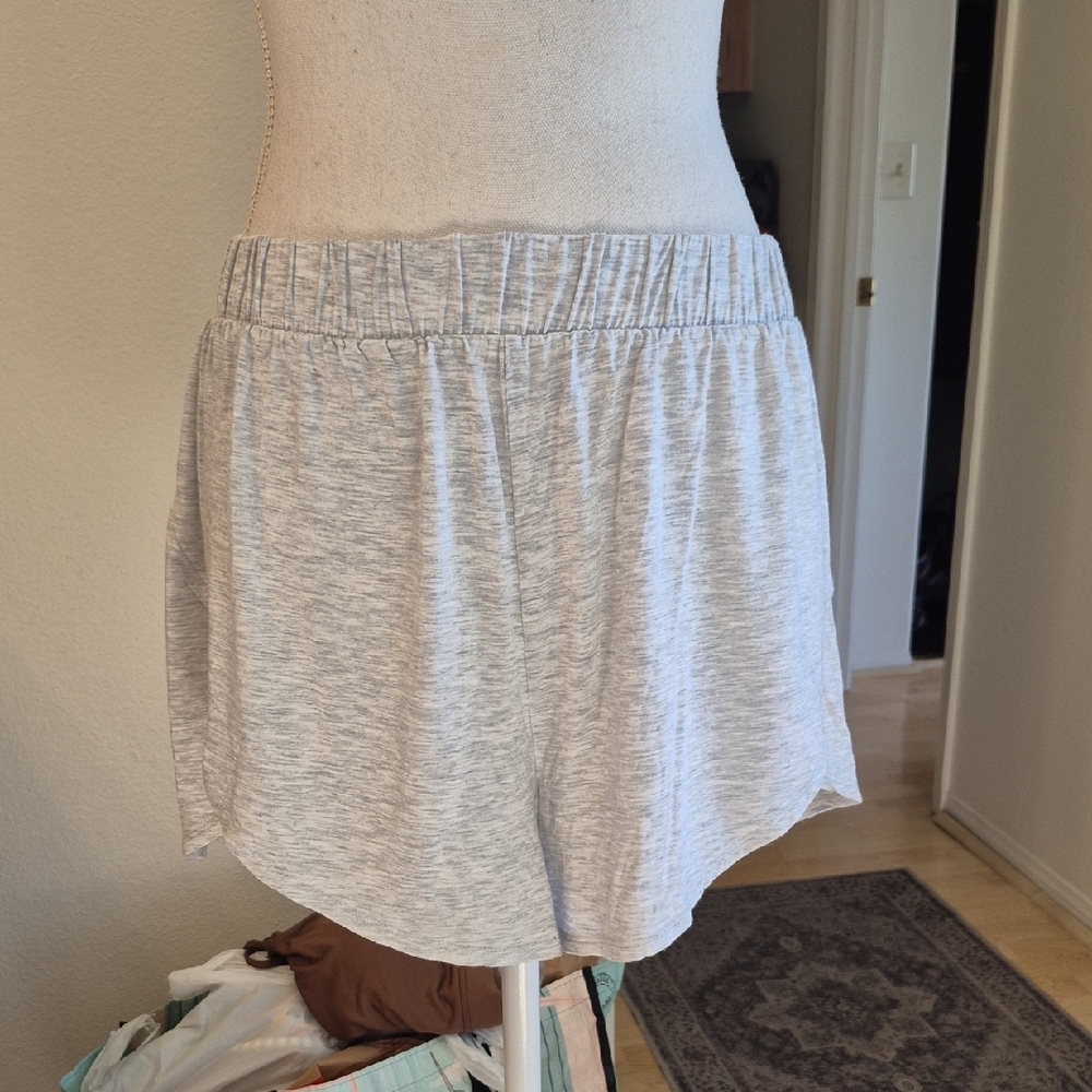 2 Old Navy Stretchy Gray Sleeping Shorts